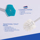 Wanda Toilet Cleaning System Set with FREE 8 Disposable Scrub Pad Refills